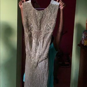 Last year’s birthday dress made by Rsilverio on Ig